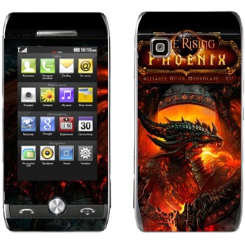   «The Rising Phoenix - World of Warcraft»   LG GX500