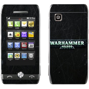  «Warhammer 40000»   LG GX500