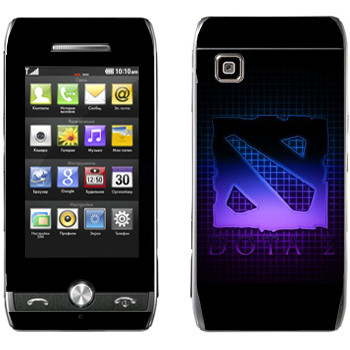   «Dota violet logo»   LG GX500
