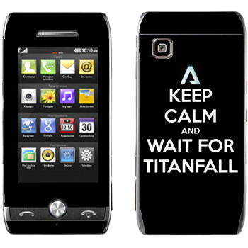   «Keep Calm and Wait For Titanfall»   LG GX500