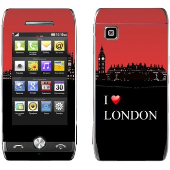   «I love London»   LG GX500