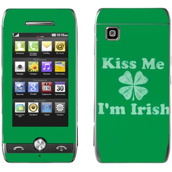   «Kiss me - I'm Irish»   LG GX500