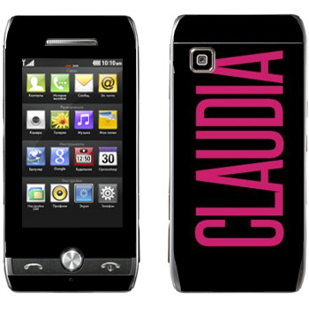   «Claudia»   LG GX500