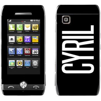   «Cyril»   LG GX500