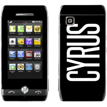   «Cyrus»   LG GX500
