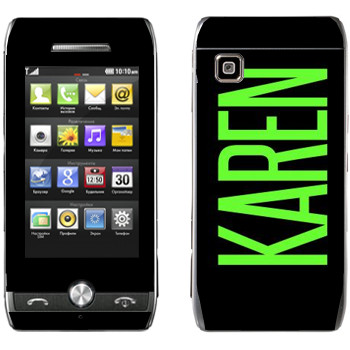  «Karen»   LG GX500