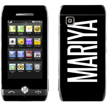   «Mariya»   LG GX500