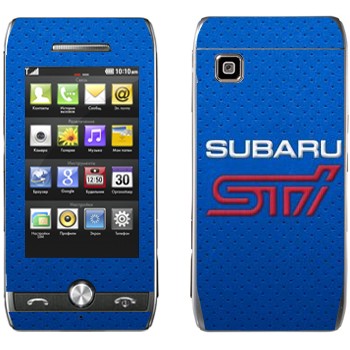   « Subaru STI»   LG GX500
