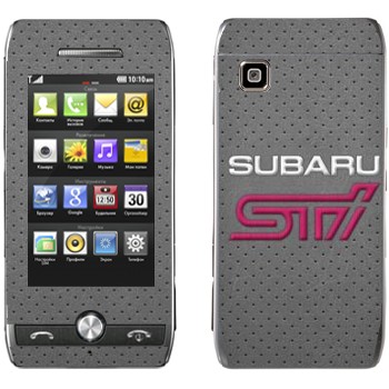   « Subaru STI   »   LG GX500