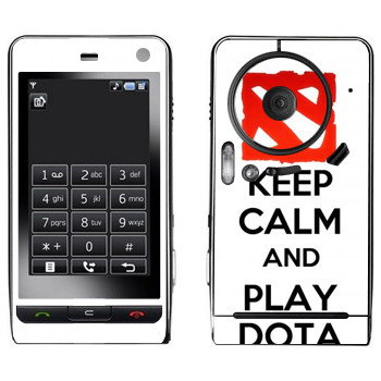   «Keep calm and Play DOTA»   LG KE990 Viewty