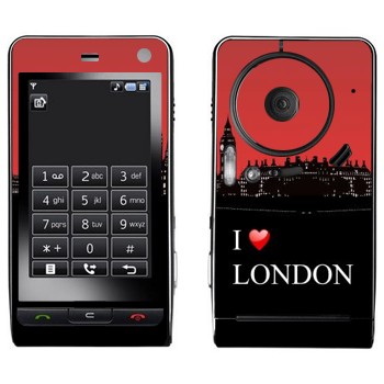   «I love London»   LG KE990 Viewty