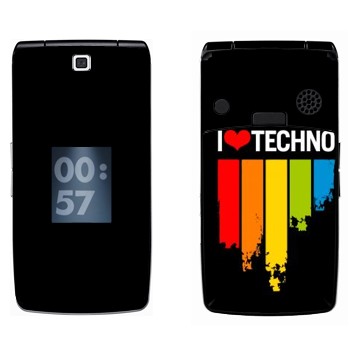   «I love techno»   LG KF300