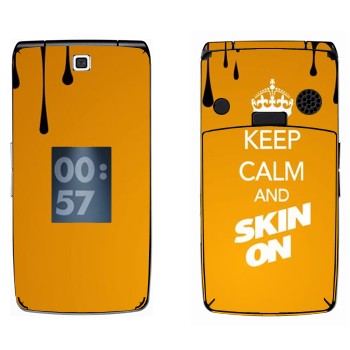   «Keep calm and Skinon»   LG KF300