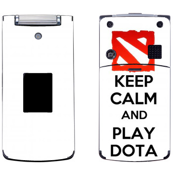   «Keep calm and Play DOTA»   LG KF305