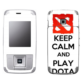   «Keep calm and Play DOTA»   LG KG290