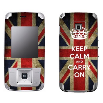   «Keep calm and carry on»   LG KG290