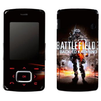   «Battlefield: Back to Karkand»   LG KG800 Chocolate
