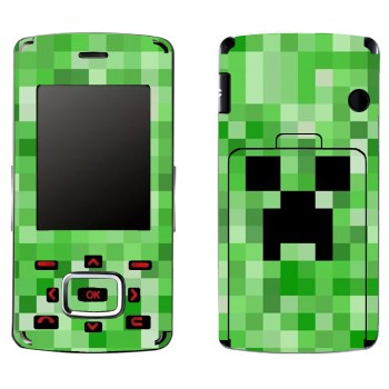   «Creeper face - Minecraft»   LG KG800 Chocolate