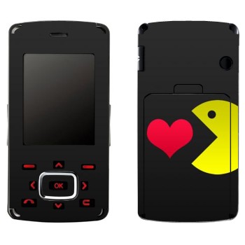   «I love Pacman»   LG KG800 Chocolate