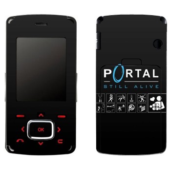   «Portal - Still Alive»   LG KG800 Chocolate