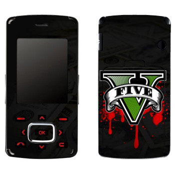   «GTA 5 - logo blood»   LG KG800 Chocolate