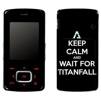   «Keep Calm and Wait For Titanfall»   LG KG800 Chocolate