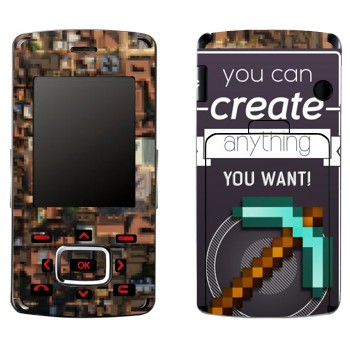   «  Minecraft»   LG KG800 Chocolate