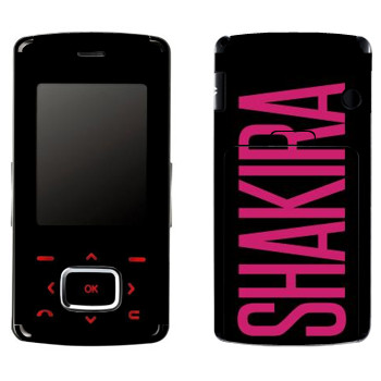   «Shakira»   LG KG800 Chocolate