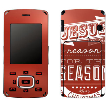   «Jesus is the reason for the season»   LG KG800 Chocolate