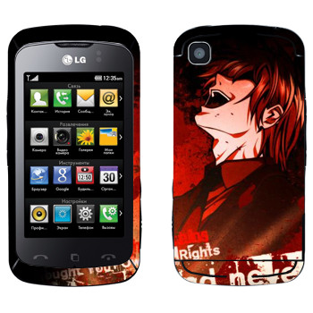   «Death Note - »   LG KM555 Clubby