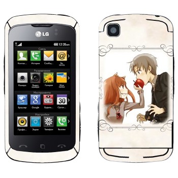   «   - Spice and wolf»   LG KM555 Clubby