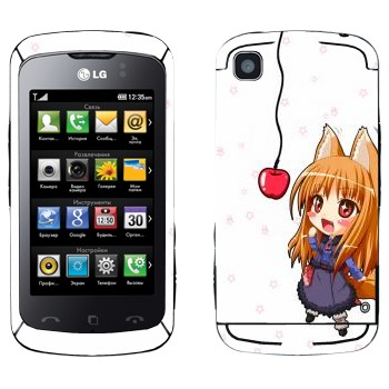   «   - Spice and wolf»   LG KM555 Clubby