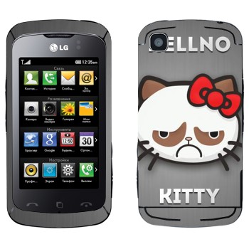   «Hellno Kitty»   LG KM555 Clubby