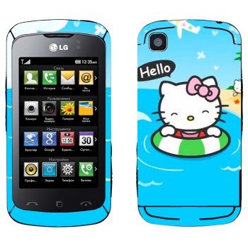   «Hello Kitty  »   LG KM555 Clubby