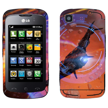   «Star conflict Spaceship»   LG KM555 Clubby