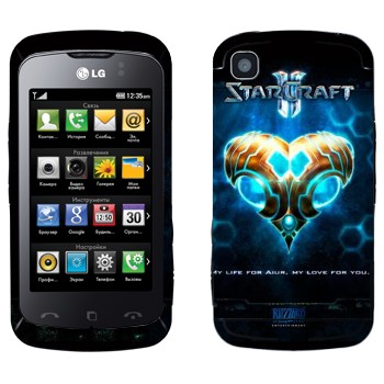   «    - StarCraft 2»   LG KM555 Clubby