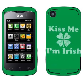  «Kiss me - I'm Irish»   LG KM555 Clubby