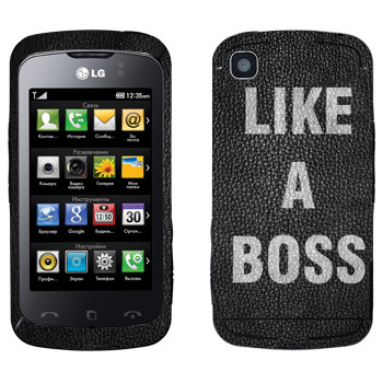   « Like A Boss»   LG KM555 Clubby