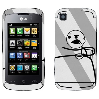   «Cereal guy,   »   LG KM555 Clubby