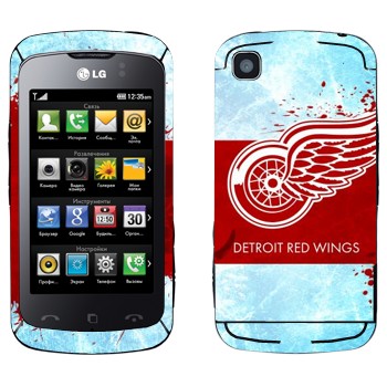   «Detroit red wings»   LG KM555 Clubby
