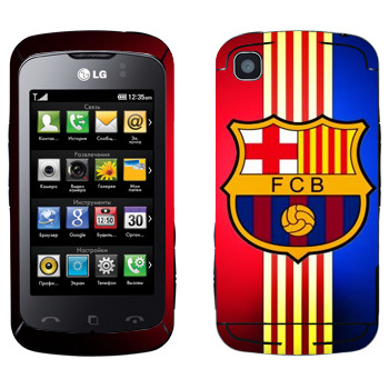   «Barcelona stripes»   LG KM555 Clubby