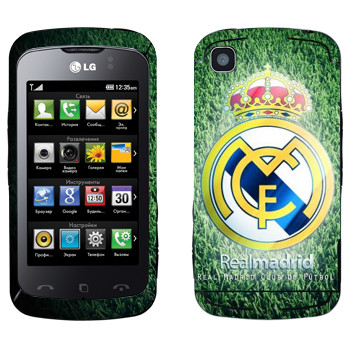   «Real Madrid green»   LG KM555 Clubby