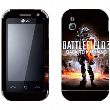   «Battlefield: Back to Karkand»   LG KM900 Arena