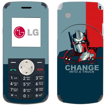   « : Change into a truck»   LG KP105