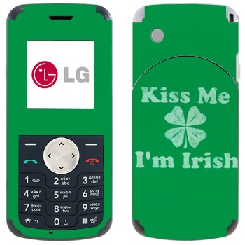   «Kiss me - I'm Irish»   LG KP105