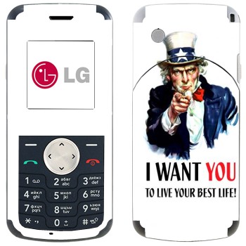   « : I want you!»   LG KP105