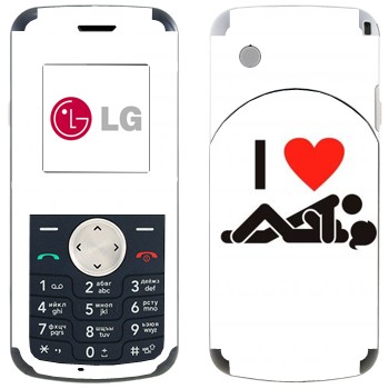   « I love sex»   LG KP105