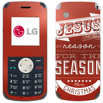   «Jesus is the reason for the season»   LG KP105