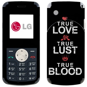   «True Love - True Lust - True Blood»   LG KP105