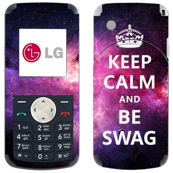   «Keep Calm and be SWAG»   LG KP105